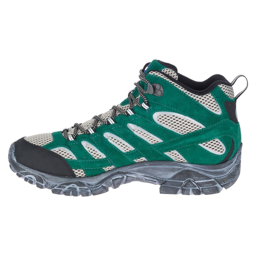 Bottes Merrell Moab 2 Mid Waterproof X Outdoor Voices Vert Homme | O.N.QIFF